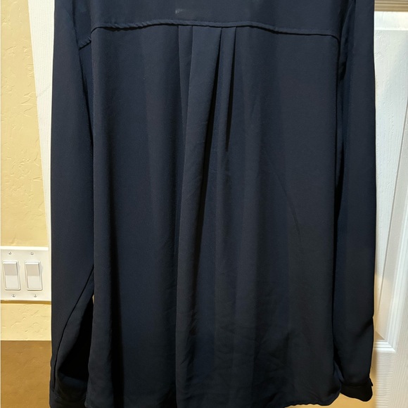 #13 Michael Kors Navy Blouse - Picture 3 of 3